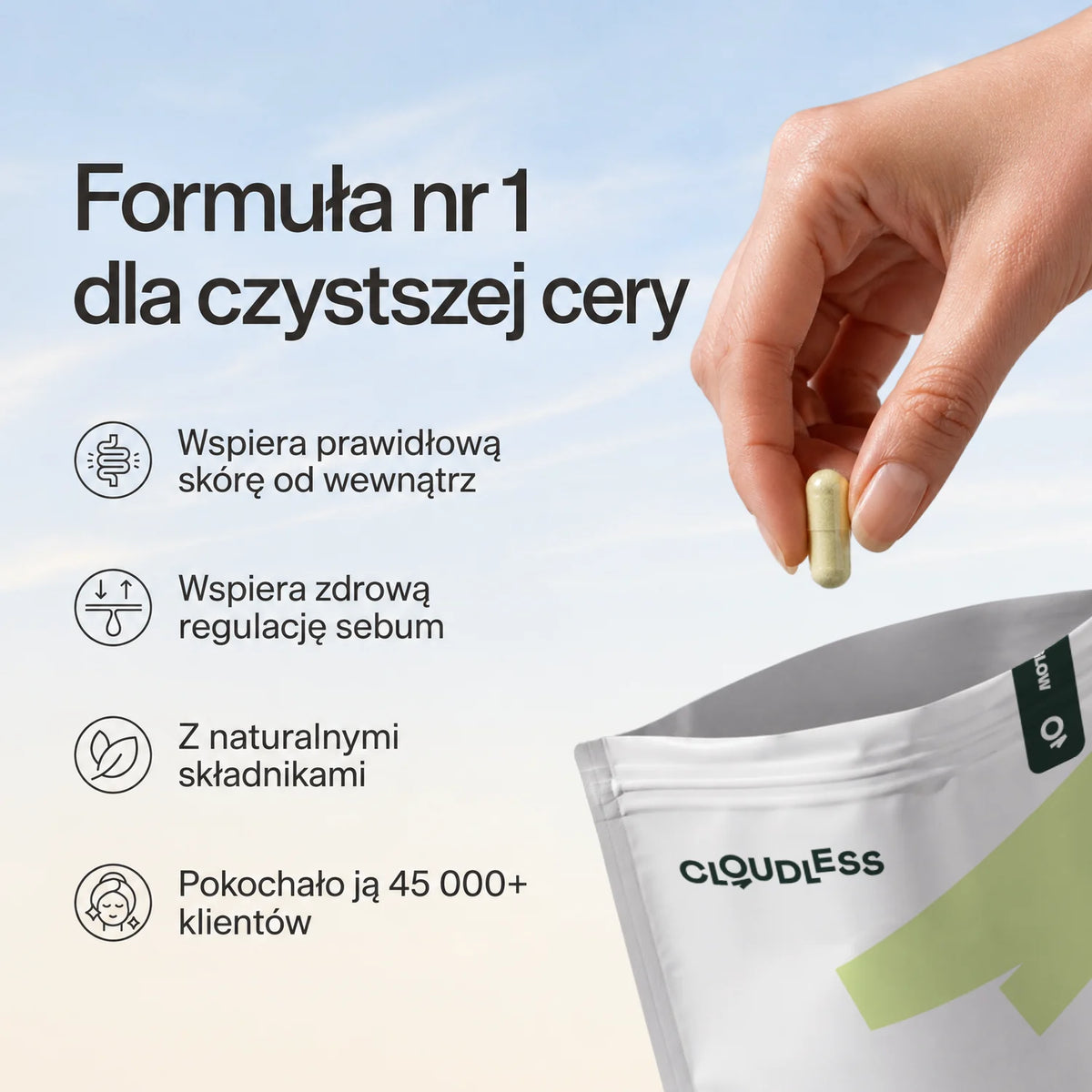 Clear+: Formuła nr 1 dla czystszej cery