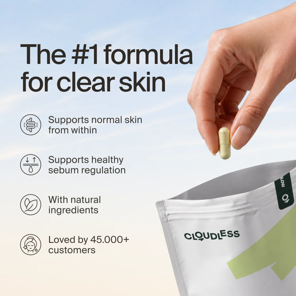 Clear+: The #1 formula for clear skin